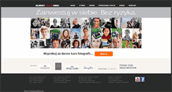 Desktop Screenshot of kursy.foto-oko.pl